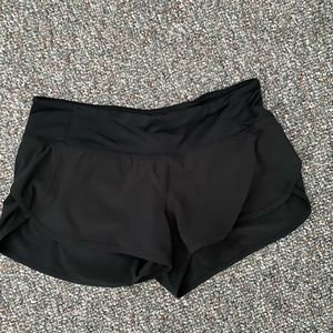Lululemon Black Running Shorts